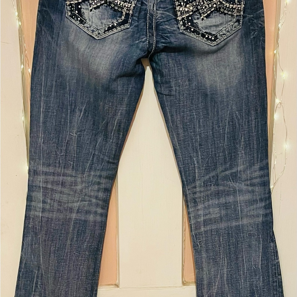 Miss Me Women's Blue Jeans size 27 - Picture 4 of 11